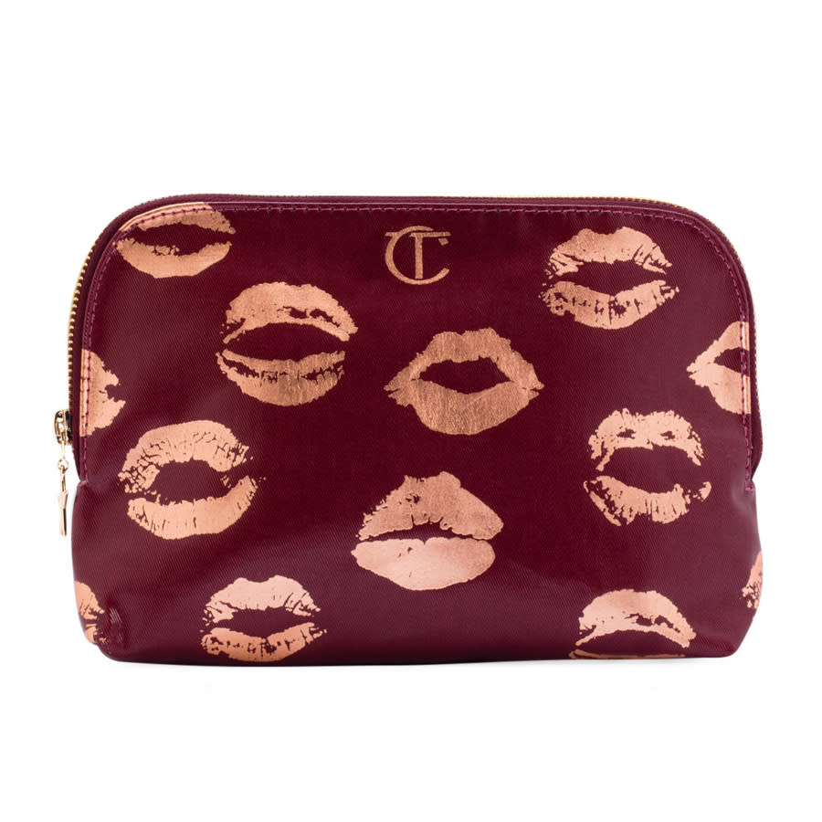 Charlotte Tilbury 3rd Edition Rose Gold Canvas Makeup Bag