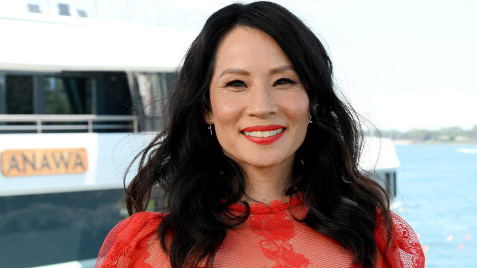 Lucy Liu natural eye look