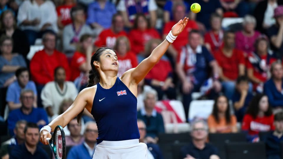 It is the first time Great Britain has qualified for the Billie Jean King Cup finals, except as a host nation. - Aurelien Meunier/Getty Images