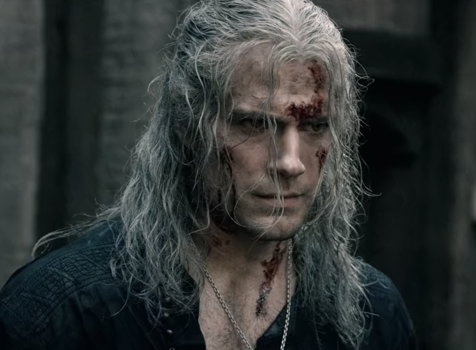 Henry Cavill in ‘The Witcher’, which is returning for season two (Netflix)