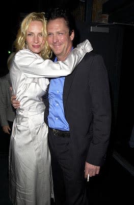 Uma Thurman and Michael Madsen at the LA premiere of Miramax's Kill Bill Vol. 2