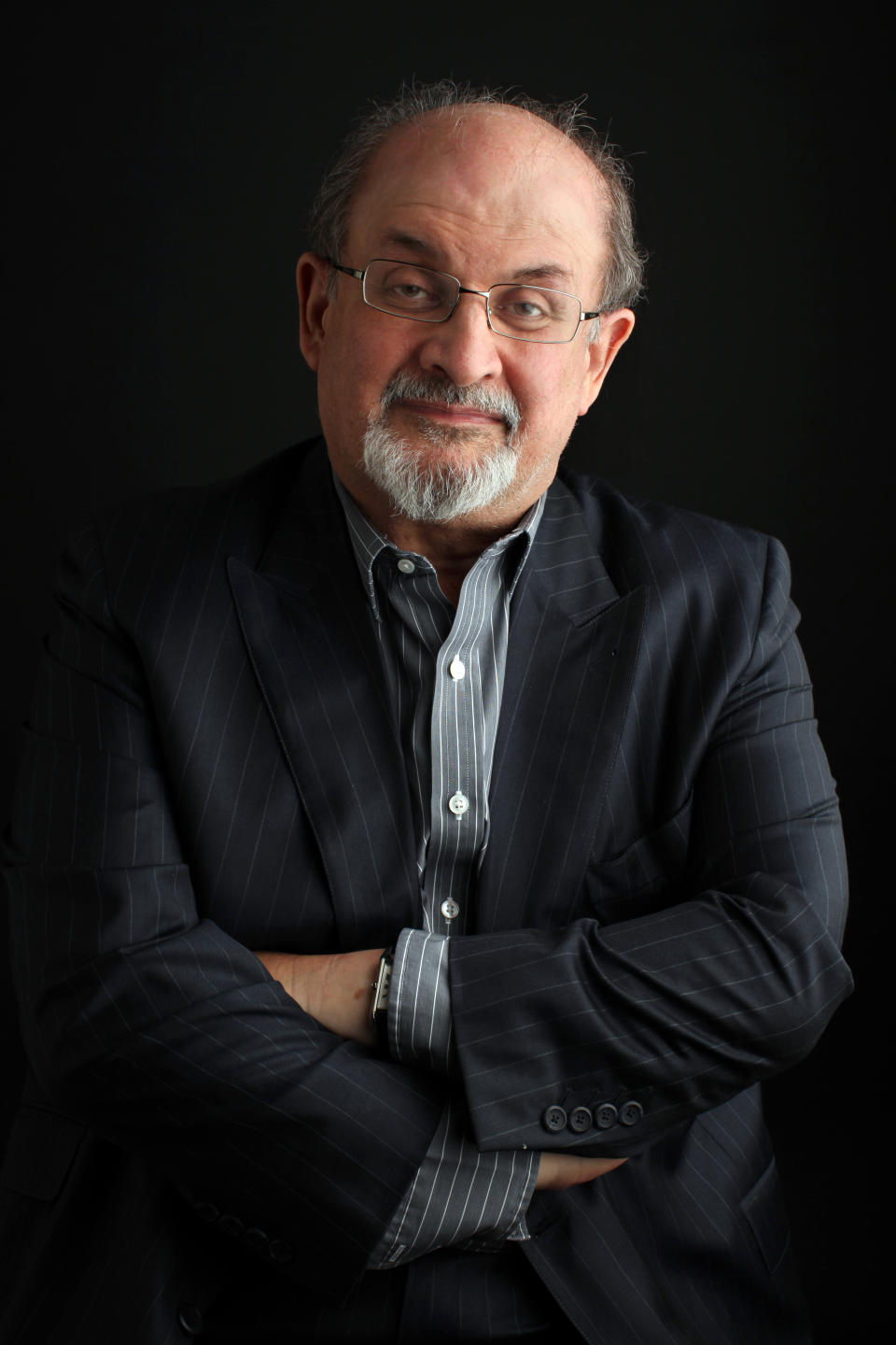 Salman Rushdie en 2012. (Richard Perry/The New York Times)