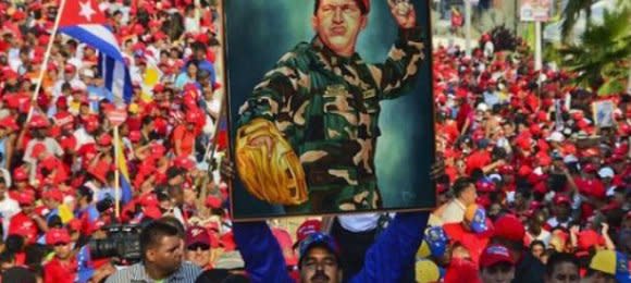 Venezuela march. Photo: Getty Images/Luis Acosta