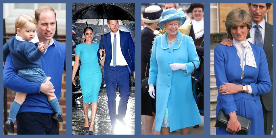 The Best Photos of the Royal Family in Blue