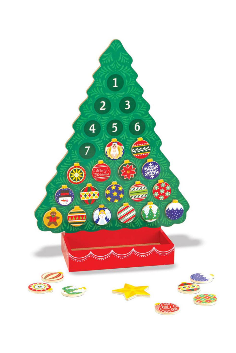 Melissa & Doug Wooden Advent Calendar