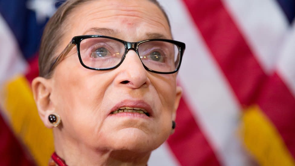 Ruth Bader Ginsburg en 2015.