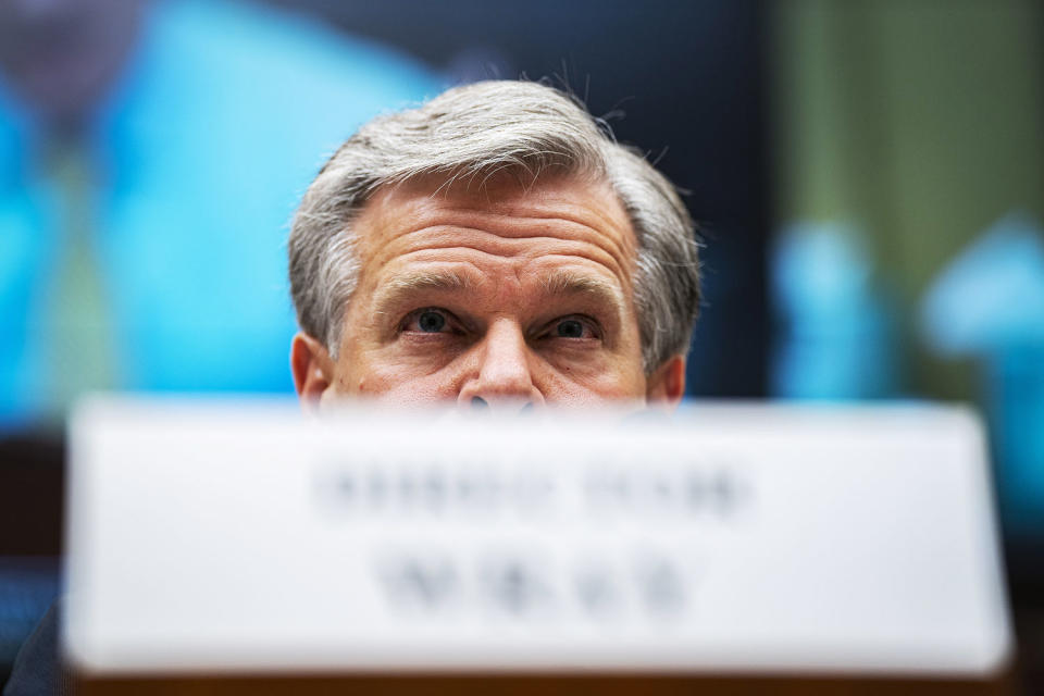 FBI Director Chris Wray Testifies Before House Judiciary Committee (Al Drago / Bloomberg via Getty Images file)