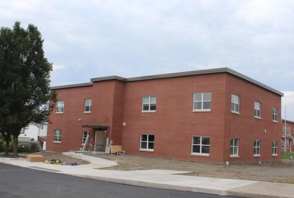 Park Grove Realty's adaptive reuse of the former Bryant Elementary School on Terry Street in Hornell included the addition of a new wing, which blends perfectly with the existing structure.