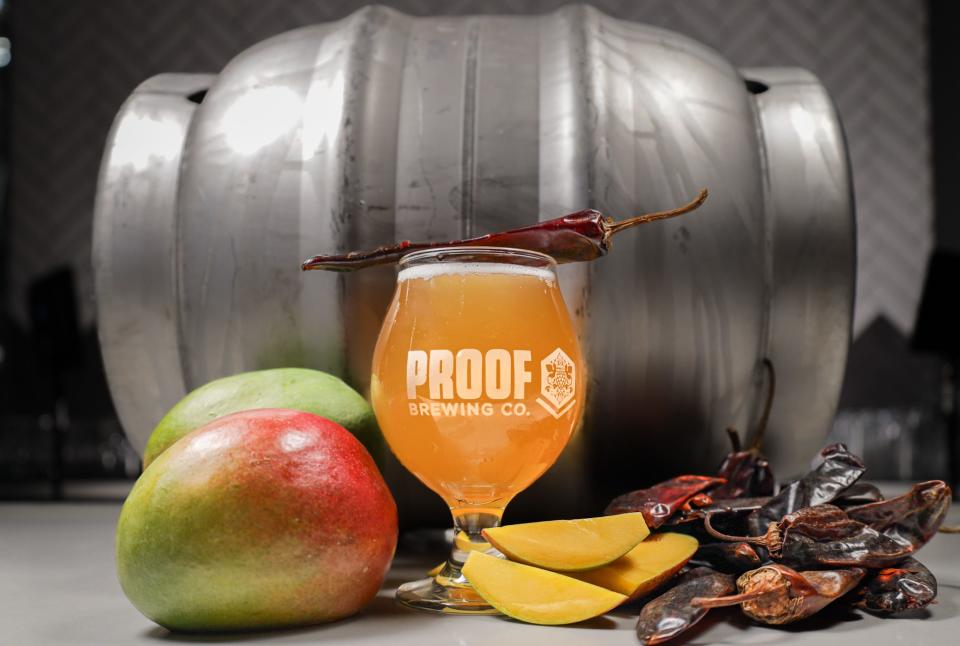Thai Chili Mango Wit - Cask: Proof Brewing celebrates 12 years with 12 beers on Saturday, Feb. 24, 2024.