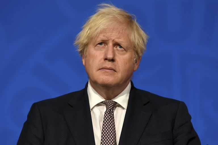 El primer ministro británico Boris Johnson