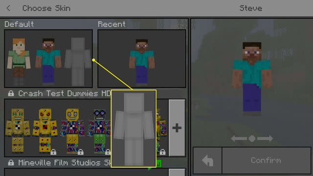 New Herobrines HD Bedrock Minecraft Skins, Page 3