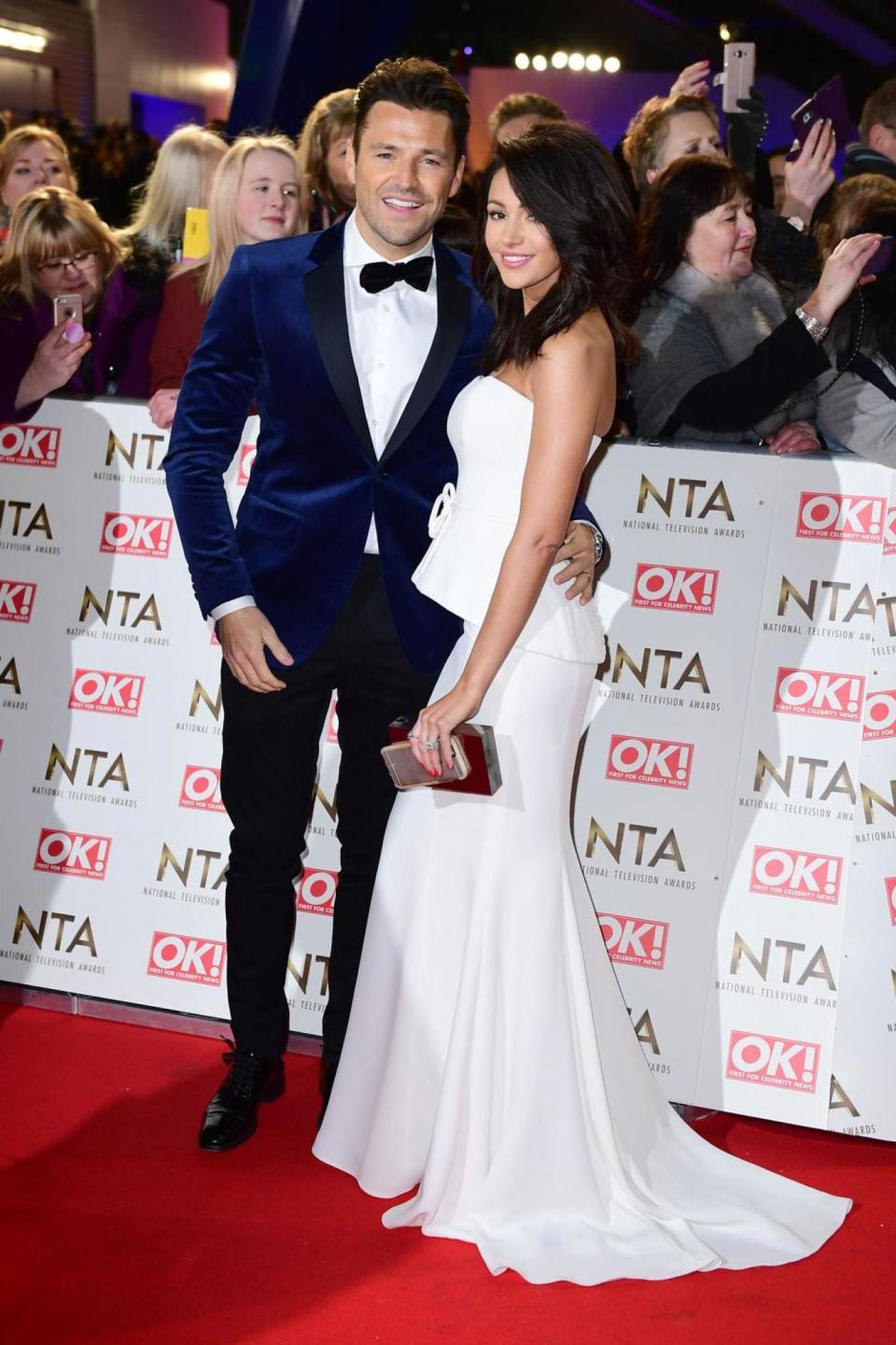 Date night: Michelle Keegan and Mark Wright drew attention (Ian West/PA)