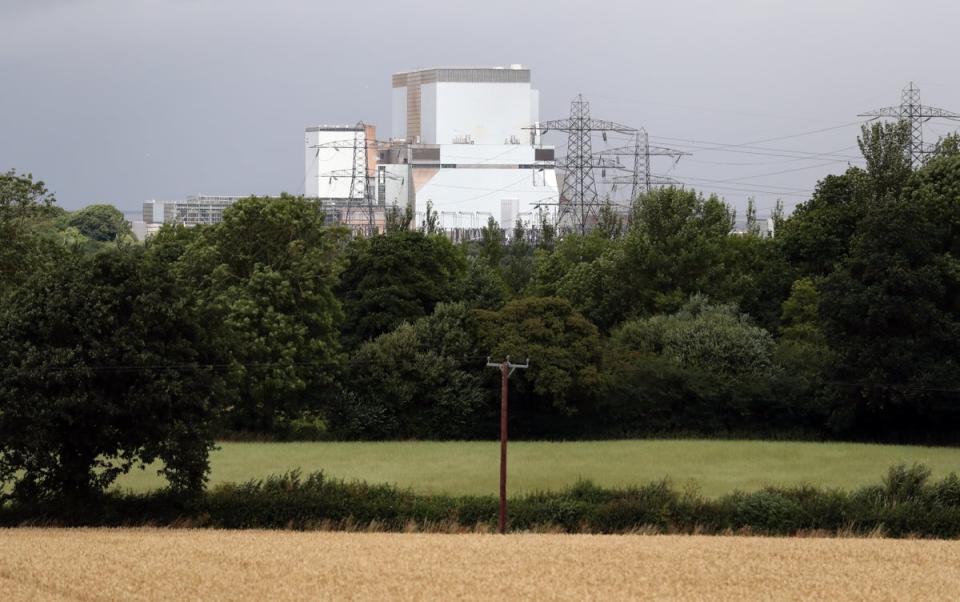 Hinkley Point B power station in Somerset (PA) (PA Archive)