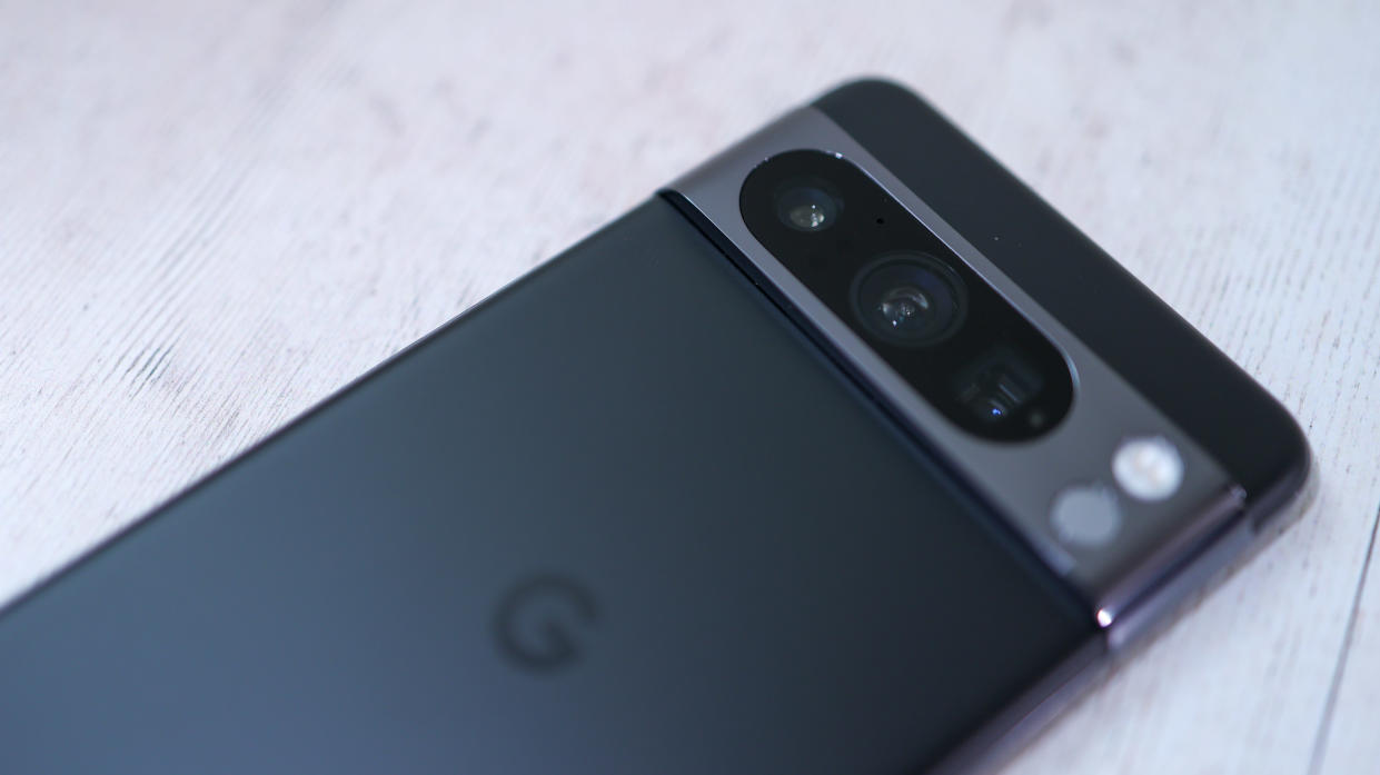  A photo of the Google Pixel 8 Pro. 