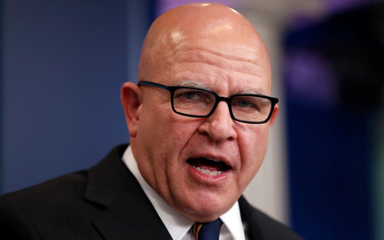 White House national security adviser H.R. McMaster is reportedly on the way out of the White House - AP