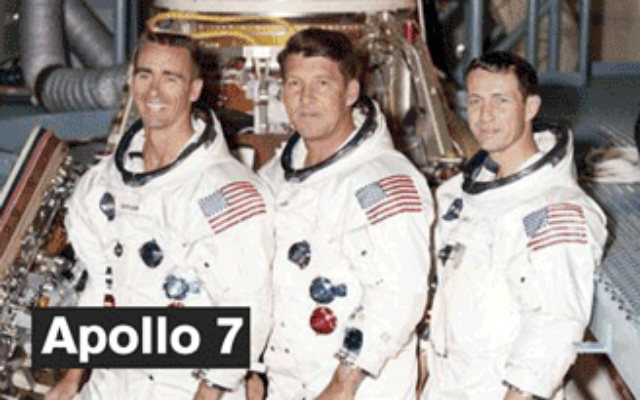 Nasa Apollo mission crews