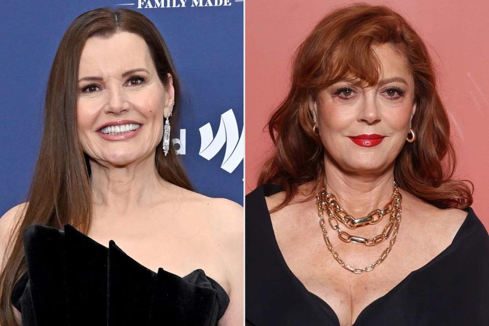 <p>Axelle/Bauer-Griffin/FilmMagic; Daniele Venturelli/Getty</p> Geena Davis and Susan Sarandon