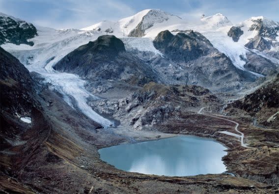 <p>El glaciar Stein, Suiza se ha encogido alrededor de 550 metros-2006 (James Balog/Extreme Ice Survey via AP) </p>