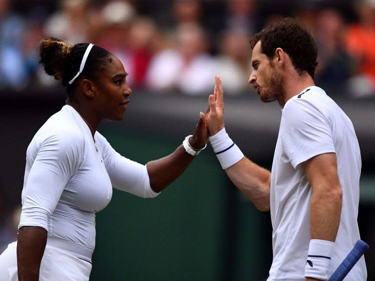 Day nine of the Wimbledon Championships sees a whole host of big names in action with Roger Federer, Rafael Nadal, Andy Murray and Serena Williams all on court at SW19.Eight-time champion Federer is back in action on Centre Court against Kei Nishikori where defending champion Novak Djokovic will open proceedings against David Goffin of Belgium.On Court One it'll be Argentina's Guido Pella and Roberto Bautista Agut of Spain opening things up before Nadal returns to face Sam Querrey of the United States in the final men's quarter-final.And later on Andy Murray and Serena Williams will be in action too as they continue their much-anticipated mixed doubles campaign.Here's who playing who and when: ORDER OF PLAY - DAY NINECENTRE COURT - SHOW COURT - 13:00 START Novak Djokovic (SRB) [1] 1 vs David Goffin (BEL) [21] 24Kei Nishikori (JPN) [8] 97 vs Roger Federer (SUI) [2] 128No.1 COURT - SHOW COURT - 13:00 START Guido Pella (ARG) [26] 40 vs Roberto Bautista Agut (ESP) [23] 56Sam Querrey (USA) 66 vs Rafael Nadal (ESP) [3] 96 2No.2 COURT - SHOW COURT - 11:00 START Anna-Lena Groenefeld (GER) / Demi Schuurs (NED) [8] 49 vs Barbora Krejcikova (CZE) / Katerina Siniakova (CZE) [2] 64NOT BEFORE 13.00 Su-Wei Hsieh (TPE) / Barbora Strycova (CZE) [3] or Irina-Camelia Begu (ROU) / Monica Niculescu (ROU) [15] 24 vs Elise Mertens (BEL) / Aryna Sabalenka (BLR) [6] 32Bruno Soares (BRA) / Nicole Melichar (USA) [1] 1 vs Andy Murray (GBR) / Serena Williams (USA)Mario Ancic (CRO) / Wayne Black (ZIM) vs Xavier Malisse (BEL) / Max Mirnyi (BLR) (RR) No.3 COURT - SHOW COURT - 11:00 START Fernando Gonzalez (CHI) / Sebastien Grosjean (FRA) vs Arnaud Clement (FRA) / Michael Llodra (FRA) (RR)Henri Kontinen (FIN) / John Peers (AUS) [8] 33 vs Raven Klaasen (RSA) / Michael Venus (NZL) [3] 48Ivan Dodig (CRO) / Latisha Chan (TPE) [8] 49 vs Edouard Roger-Vasselin (FRA) / Andreja Klepac (SLO) [11] 56John Peers (AUS) / Shuai Zhang (CHN) [4] 17 vs Robert Lindstedt (SWE) / Jelena Ostapenko (LAT) 21 4COURT 12 - SHOW COURT - 11:00 START Danielle Collins (USA) / Bethanie Mattek-Sands (USA) 36 vs Gabriela Dabrowski (CAN) / Yifan Xu (CHN) [4] 48Matwe Middelkoop (NED) / Zhaoxuan Yang (CHN) 12 vs Marcus Daniell (NZL) / Jennifer Brady (USA) 14Artem Sitak (NZL) / Laura Siegemund (GER) 43 vs Mate Pavic (CRO) / Gabriela Dabrowski (CAN) [3] 48 COURT 18 - SHOW COURT - 11:00 START Tracy Austin (USA) / Andrea Jaeger (USA) vs Marion Bartoli (FRA) / Daniela Hantuchova (SVK) (SL)Wesley Koolhof (NED) / Kveta Peschke (CZE) [5] 33 vs Aisam-Ul-Haq Qureshi (PAK) / Nadiia Kichenok (UKR) 38Conchita Martinez (ESP) / Barbara Schett (AUT) vs Kim Clijsters (BEL) / Rennae Stubbs (AUS) (SL) COURT 4 - 11:00 START Arthur Fery (GBR) 12 vs Shintaro Mochizuki (JPN) [8] 16 (BS)Matilda Mutavdzic (GBR) 50 vs Alexa Noel (USA) [10] 56 (GS)Liam Draxl (CAN) / Govind Nanda (USA) [7] 25 vs Nicholas David Ionel (ROU) / Wojciech Marek (POL) 26 (BD)Charlotte Owensby (USA) / Alexandra Yepifanova (USA) 23 vs Joanna Garland (TPE) / Sohyun Park (KOR) [4] 24 (GD)COURT 5 - 11:00 START Filip Cristian Jianu (ROU) [13] 41 vs Carlos Gimeno Valero (ESP) 47 (BS)Elsa Jacquemot (FRA) 34 vs Mai Napatt Nirundorn (THA) 37 (GS)Carlos Gimeno Valero (ESP) / Pablo Llamas Ruiz (ESP) 21 vs Flavio Cobolli (ITA) / Dominic Stephan Stricker (SUI) 22 (BD)Elina Avanesyan (RUS) / Elsa Jacquemot (FRA) 3 vs Robin Montgomery (USA) / Maria Camila Osorio Serrano (COL) 4 (GD)COURT 7 - 11:00 START Emma Navarro (USA) [1] 1 vs Katrina Scott (USA) 7 (GS)Elizabeth Mandlik (USA) 10 vs Natsumi Kawaguchi (JPN) [6] 16 (GS)Carlota Martinez Cirez (ESP) / Ane Mintegi Del Olmo (ESP) 15 vs Michaela Kadleckova (SVK) / Katrina Scott (USA) 16 (GD)Pia Lovric (SLO) / Mai Napatt Nirundorn (THA) 7 vs Chloe Beck (USA) / Emma Navarro (USA) [7] 8 (GD) COURT 8 - 11:00 START Tristan Schoolkate (AUS) 34 vs Dalibor Svrcina (CZE) 37 (BS)Qinwen Zheng (CHN) [3] 17 vs Polina Kudermetova (RUS) 21 (GS)Taha Baadi (CAN) / Filip Cristian Jianu (ROU) 19 vs Leandro Riedi (SUI) / Dalibor Svrcina (CZE) 20 (BD)Polina Kudermetova (RUS) / Giulia Morlet (FRA) 11 vs Sonay Kartal (GBR) / Erin Richardson (GBR) 12 (GD) COURT 14 - 11:00 START Martin Damm (USA) [4] 17 vs Taha Baadi (CAN) 22 (BS)Holger Vitus Nodskov Rune (DEN) [1] 1 vs Anton Matusevich (GBR) 7 (BS)Carlos Alcaraz Garfia (ESP) [10] 25 vs William Grant (USA) 29 (BS)Daria Frayman (RUS) / Darja Semenistaja (LAT) 5 vs Holly Fischer (GBR) / Matilda Mutavdzic (GBR) 6 (GD) COURT 15 - 11:00 START Brandon Nakashima (USA) [6] 49 vs Harold Mayot (FRA) [17] 56 (BS)Hong Yi Cody Wong (HKG) 42 vs Diane Parry (FRA) [4] 48 (GS)Eliot Spizzirri (USA) / Tyler Zink (USA) 13 vs Alejo Lorenzo Lingua Lavallen (ARG) / Harold Mayot (FRA) 14 (BD)Diane Parry (FRA) / Qinwen Zheng (CHN) [1] 1 vs Kamilla Bartone (LAT) / Oksana Selekhmeteva (RUS) 2 (GD)COURT 16 - 11:00 START Daria Snigur (UKR) 26 vs Robin Montgomery (USA) 30 (GS)Nicolas Alvarez Varona (ESP) 59 vs Illya Beloborodko (UKR) 61 (BS)Martin Damm (USA) / Toby Kodat (USA) [3] 9 vs Roman Andres Burruchaga (ARG) / Natan Rodrigues (BRA) 10 (BD)Illya Beloborodko (UKR) / Peter Makk (HUN) 27 vs Baptiste Anselmo (FRA) / Loris Pourroy (FRA) 28 (BD) COURT 17 - 11:00 START Kevin Chahoud (SWE) / Phuong Van Nguyen (VIE) 11 vs Andrew Paulson (CZE) / Eric Vanshelboim (UKR) 12 (BD)Priska Madelyn Nugroho (INA) 59 vs Linda Fruhvirtova (CZE) 61 (GS)Jonas Forejtek (CZE) / Jiri Lehecka (CZE) [1] 1 vs Andrew Dale (USA) / Andres Martin (USA) 2 (BD)Aubane Droguet (FRA) / Selena Janicijevic (FRA) 19 vs Priska Madelyn Nugroho (INA) / Annerly Poulos (AUS) 20 (GD)MATCHES TO BE ARRANGED NOT BEFORE 17.00 Cara Black (ZIM) / Martina Navratilova (USA) vs Mary Joe Fernandez (USA) / Ai Sugiyama (JPN) (SL)Jamie Delgado (GBR) / Jonathan Marray (GBR) vs Thomas Enqvist (SWE) / Thomas Johansson (SWE) (RR)Jacco Eltingh (NED) / Paul Haarhuis (NED) vs Richard Krajicek (NED) / Mark Petchey (GBR) (OD) Latest updatesPlease allow a moment for the live blog to load