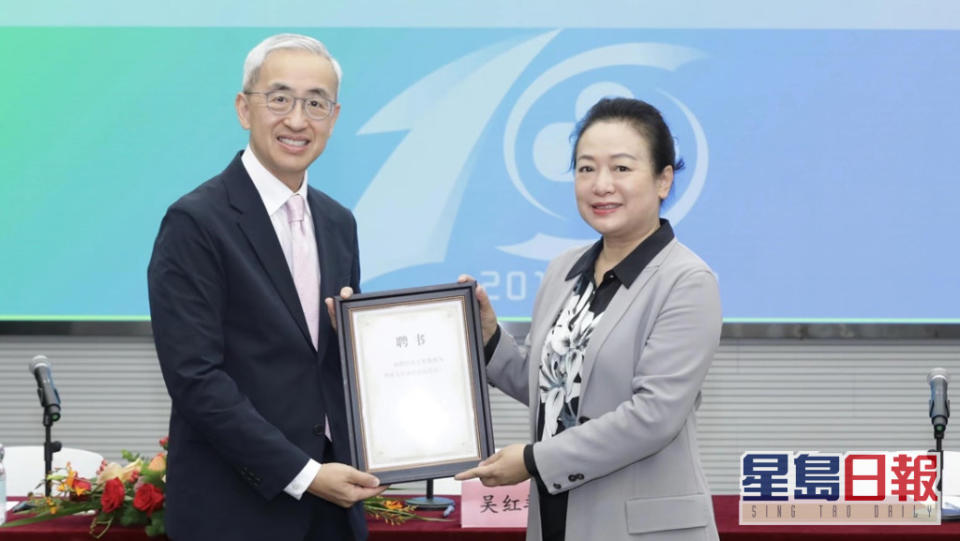 張文智正式就任香港大學深圳醫院新一任院長。港大深圳醫院圖片