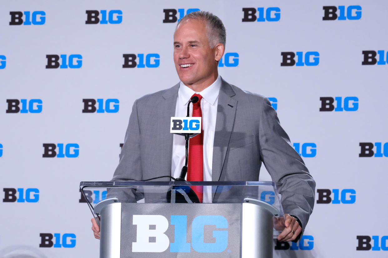 D.J. Durkin is not officially a member of Alabama’s staff. (Photo by Robin Alam/Icon Sportswire via Getty Images)