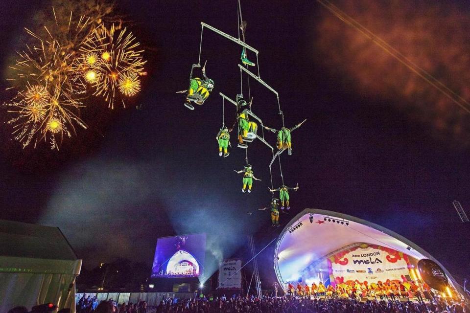 Bright lights, big city: circus acts will be among the entertainment