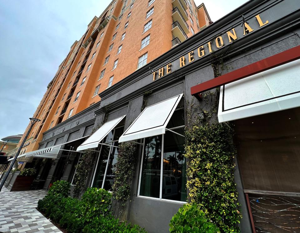 Chef Lindsay Autry's restaurant, The Regional, as seen days before its reopening in late December 2021. The West Palm Beach restaurant was closed for 17 months due to the pandemic.