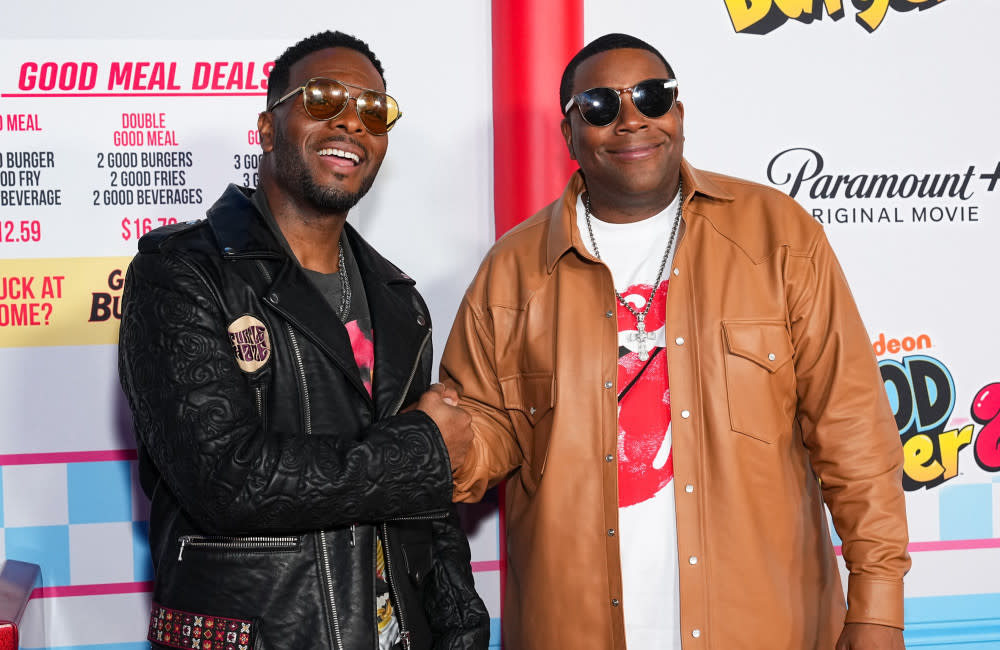 Kenan Thompson and Kel Mitchell ended their feud in a five-minute phone call credit:Bang Showbiz