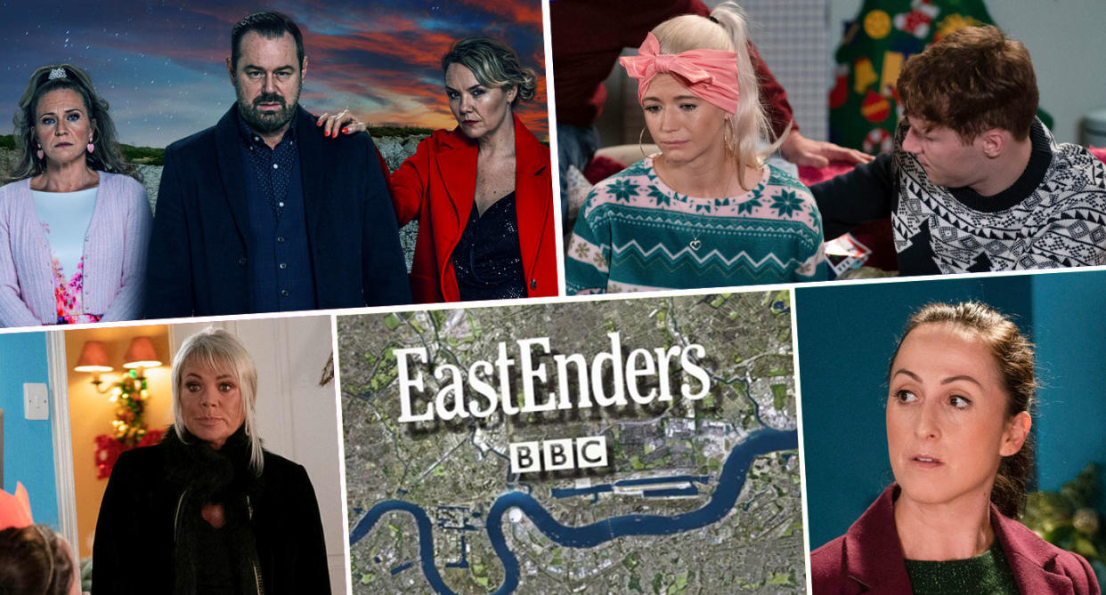 Read on for your festive EastEnders Christmas spoilers for 25-29 December, 2022. (BBC)
