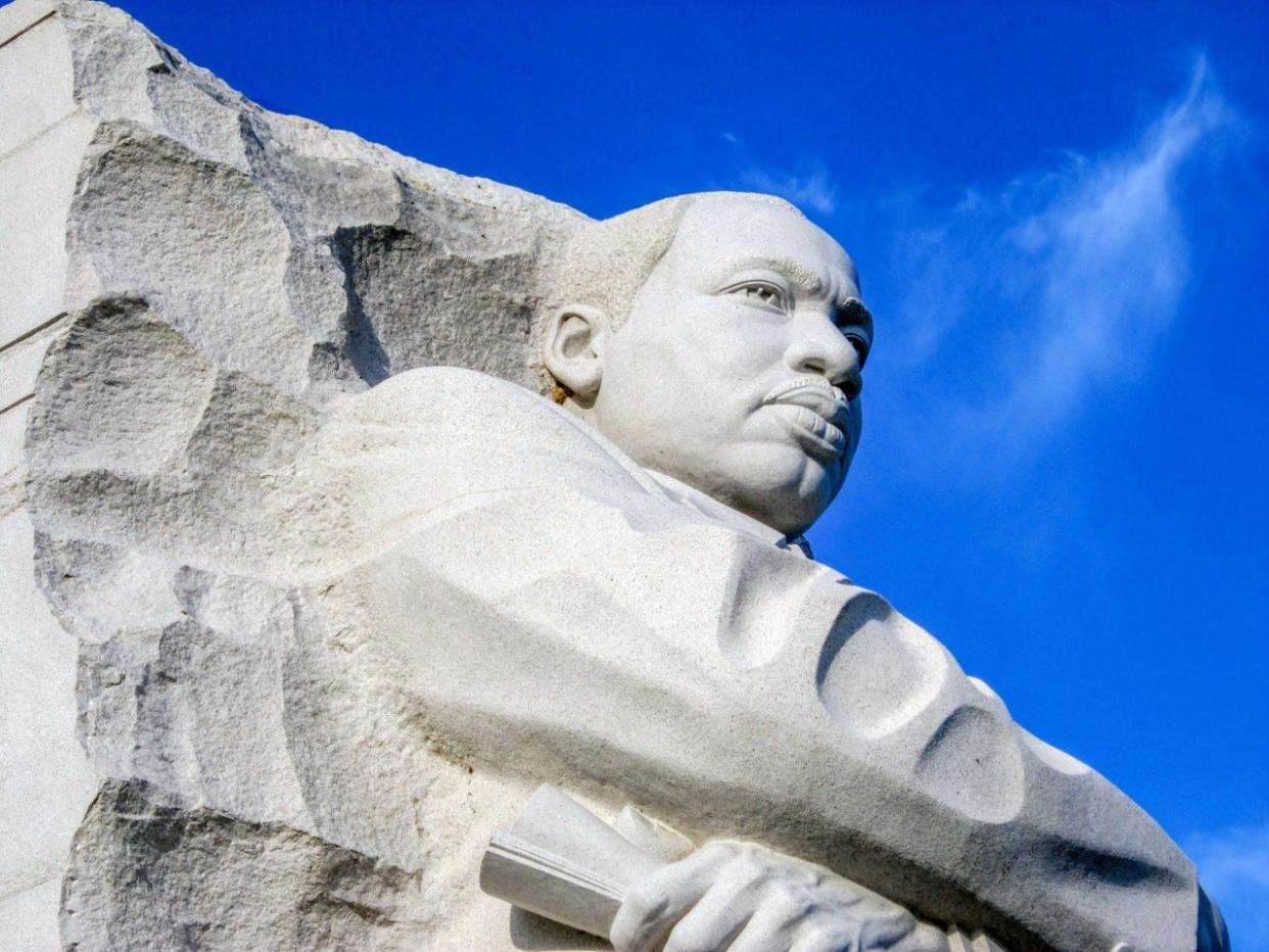 The memorial to Martin Luther King, Jr. in Washington, D.C.