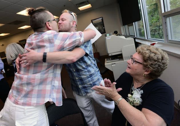 Rorex (seen here in 2014) became an outspoken LGBTQ rights advocate in recent years, often expressing exasperation with the slow pace of change. (Photo: MediaNews Group/Boulder Daily Camera via Getty Images via Getty Images)