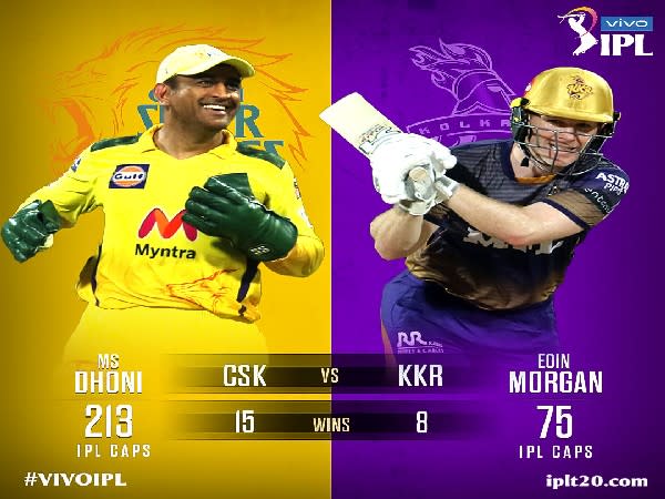 MS Dhoni and Eoin Morgan  (Photo: Twitter/IPL)