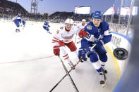 <p>The Maple Leafs kicked off 2017 with a thrilling overtime win against the Detroit Red Wings in the Centennial Classic at BMO Field on New Years Day. (Frank Gunn/CP) </p>