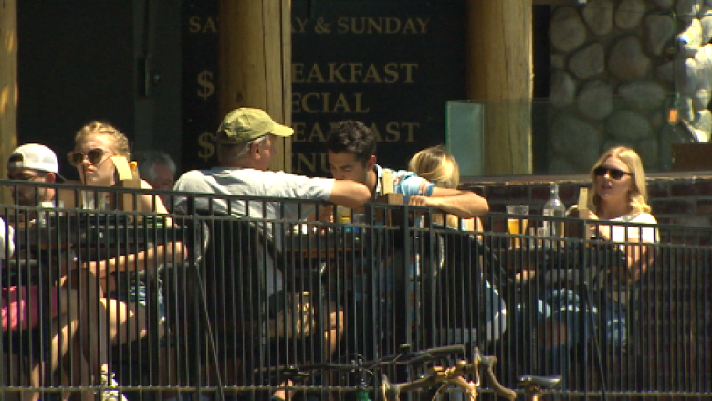 Warm weather brings tourists back to White Rock