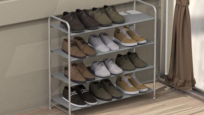 All your shoes in one spot.