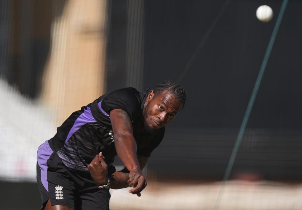 Jofra Archer expected to play for England against Australia (Jacob King/PA Wire)