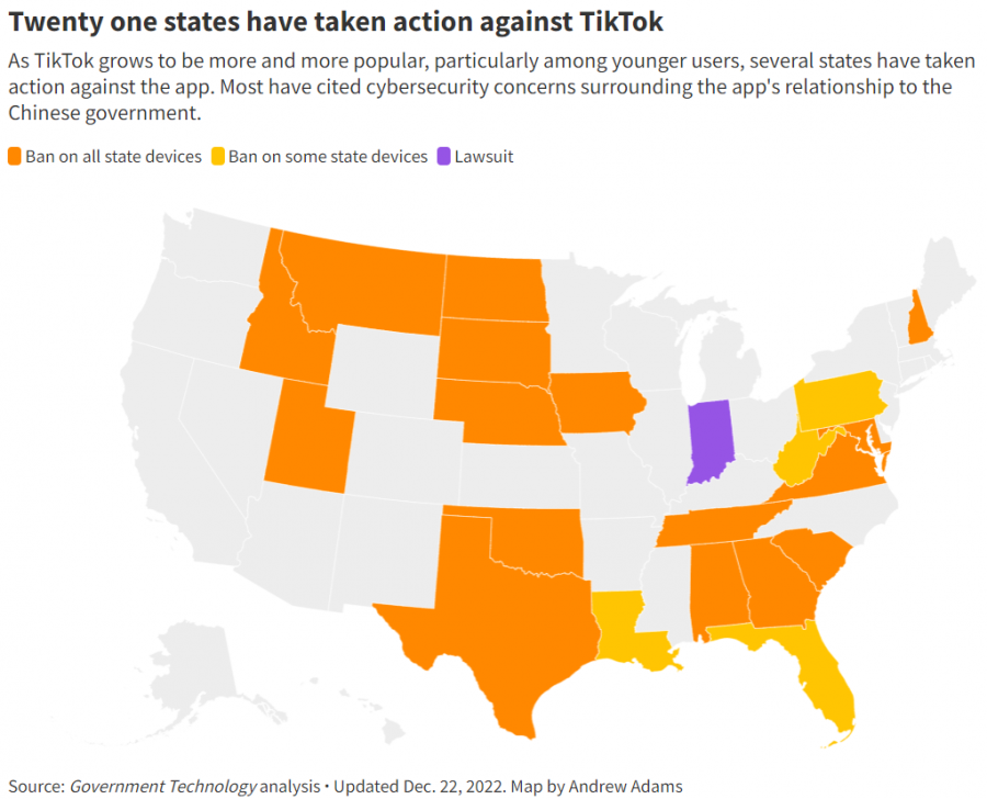 美國各州tiktok.png 圖/Government Technology