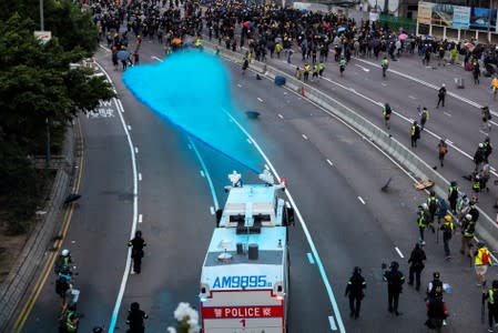 Anti-government demonstration in Hong Kong