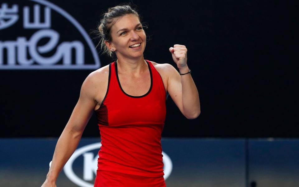 Simona Halep overcame intense pain to win again in Melbourne - AP