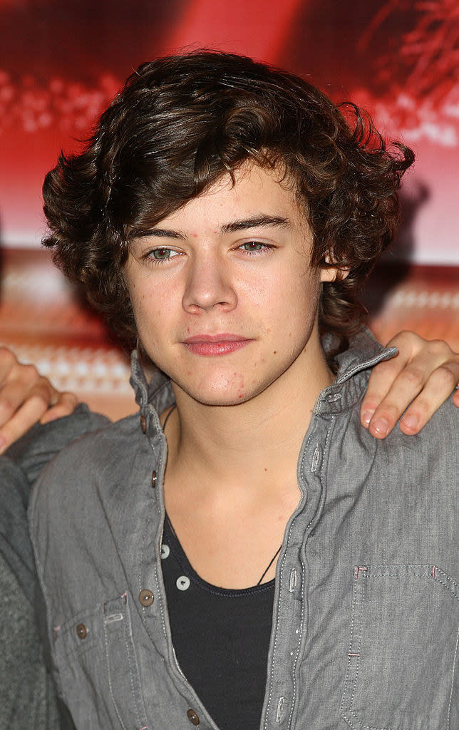 Styles at "X-Factor" press conference