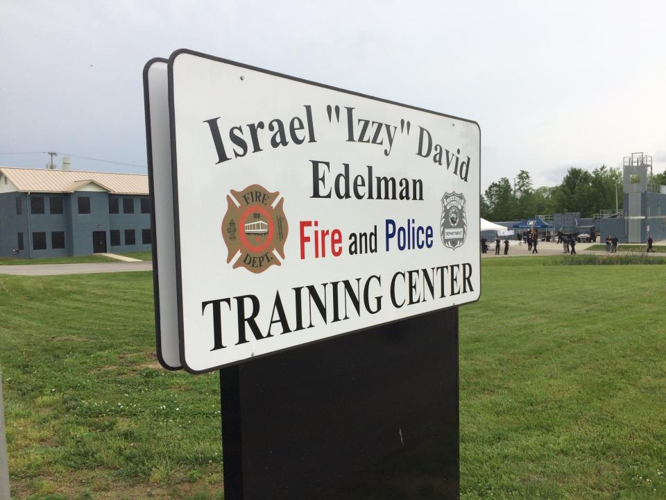 The training ground off North Eighth Street was officially dedicated Wednesday to Israel "Izzy" David Edelman.