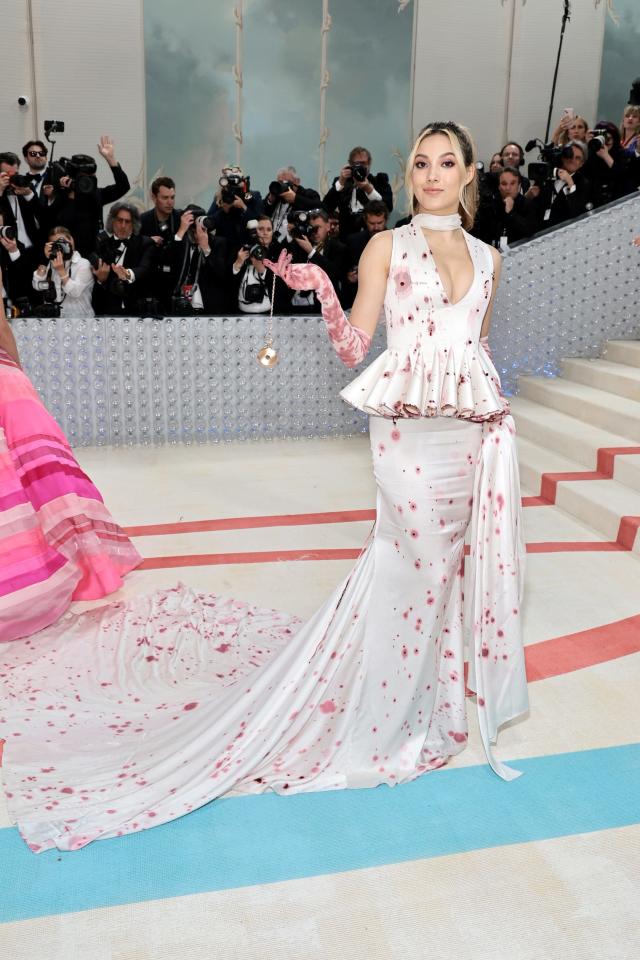 Aubrey Plaza Wears Daring Cutout Stella McCartney Dress at 2023 Met Gala