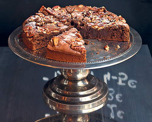 1. Gluten-free chocolate brownies with pecans