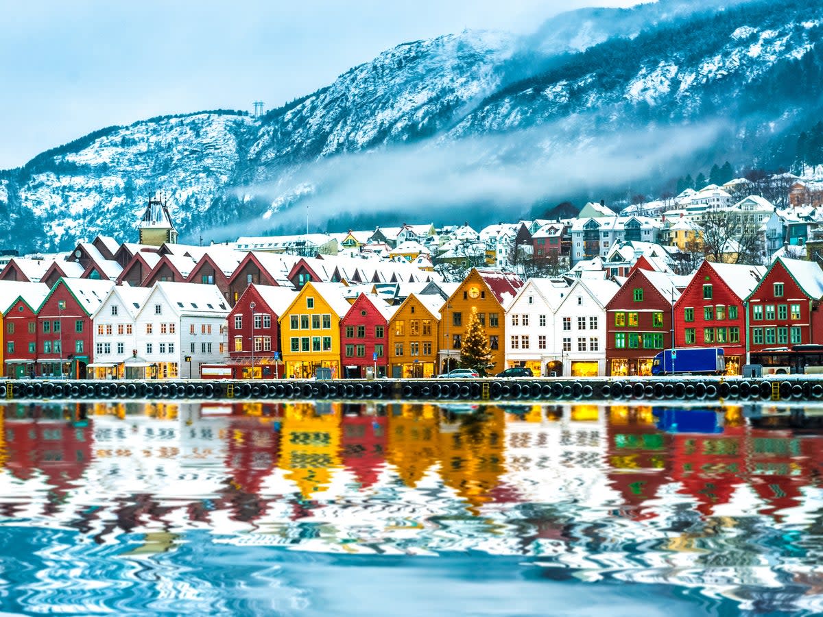 The Spirit of Discovery stops in Bergen for a scenic daytime excursion to pass the time (iStock / Getty)