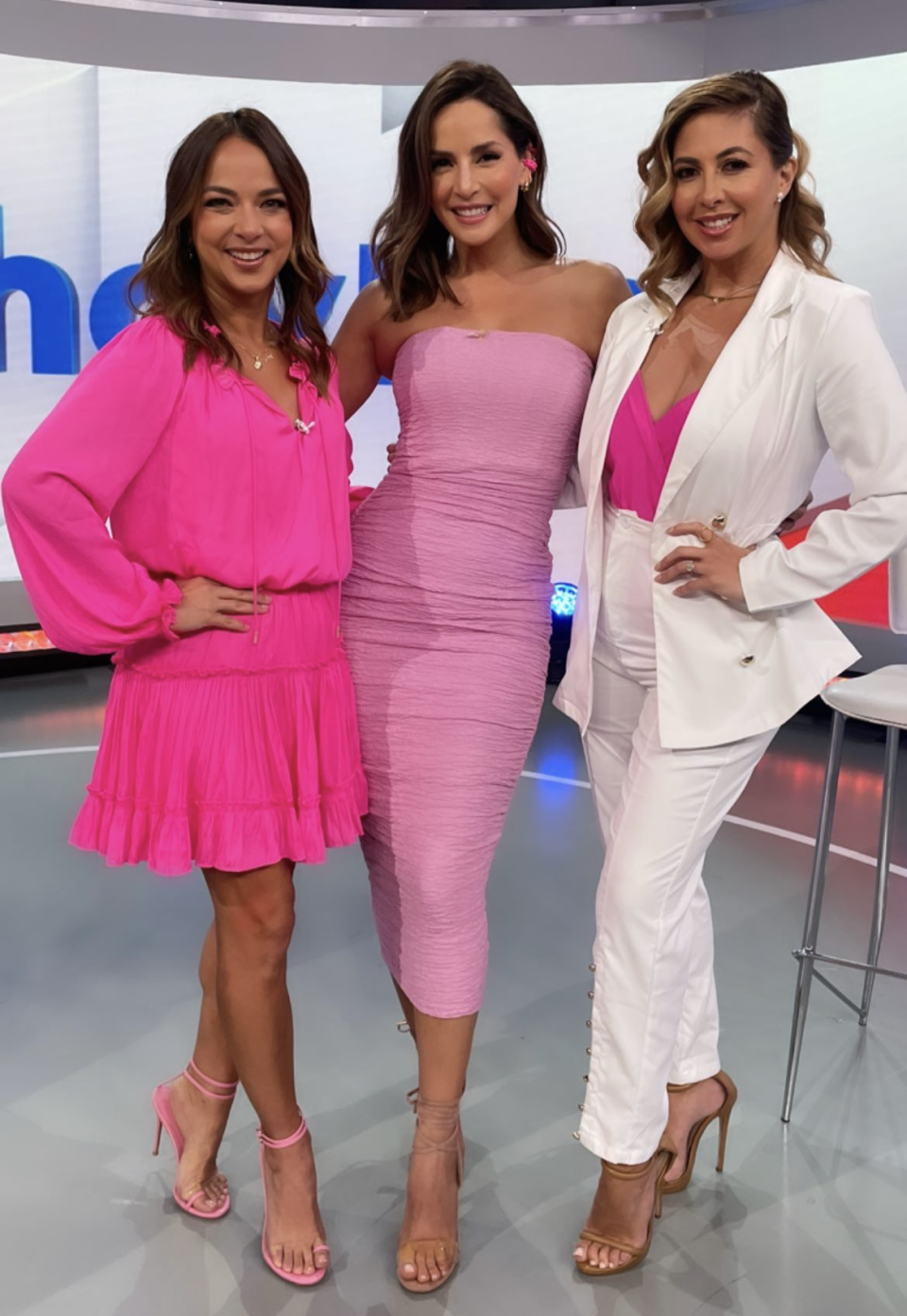 Adamari López, Carmen Villalobos y Chiquibaby