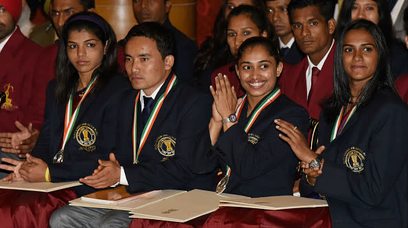 1. PV Sindhu, Sakshi Malik, Dipa Karmakar and Vinesh Phogat