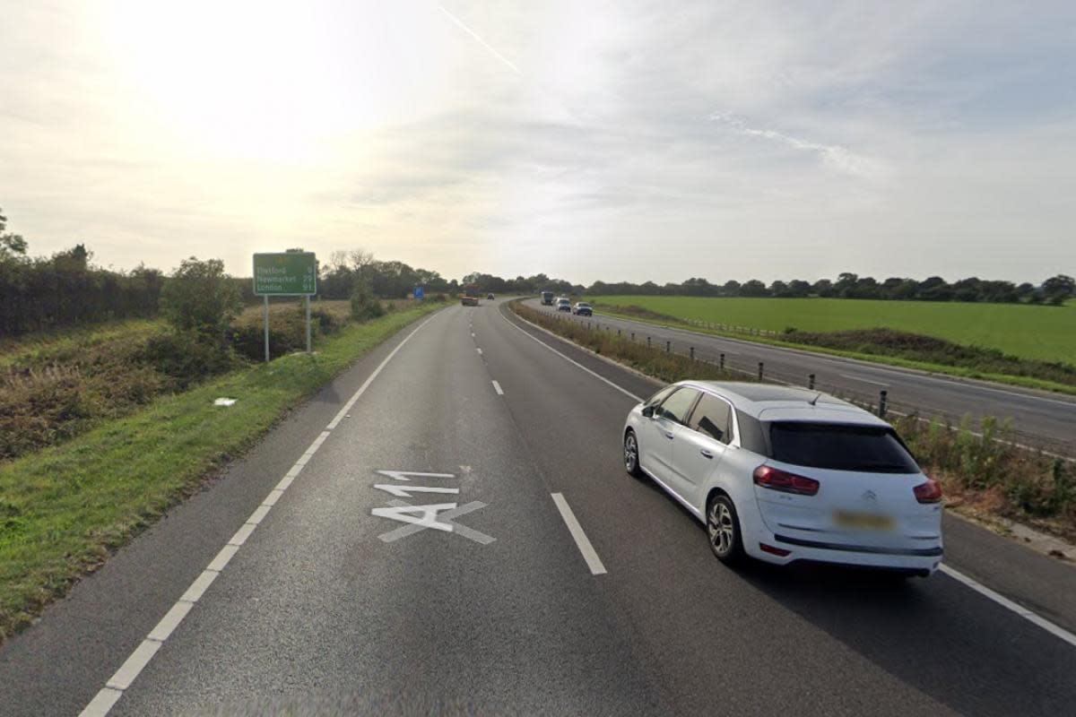 Drivers were facing long delays on the A11 <i>(Image: Google)</i>