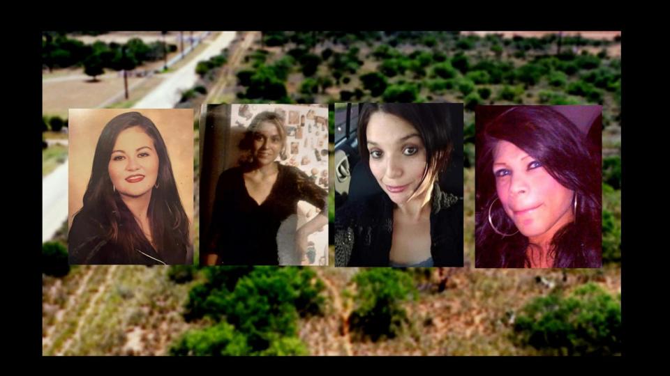 PHOTO: Claudine Luera, Guiselda Hernandez, Melissa Ramirez, and Janelle Ortiz were all found murdered in a span of 12 days on the outskirts of Laredo, Texas, in September 2018.   (ABC News Photo Composite)