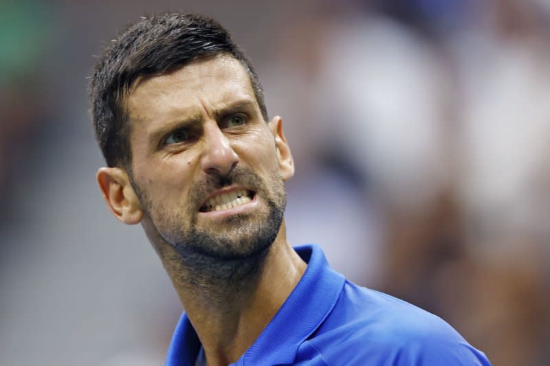 Novak Djokovic lost in the Round of 32 earlier this month at the 2024 BNP Paribas Open. File Photo by John Angelillo/UPI