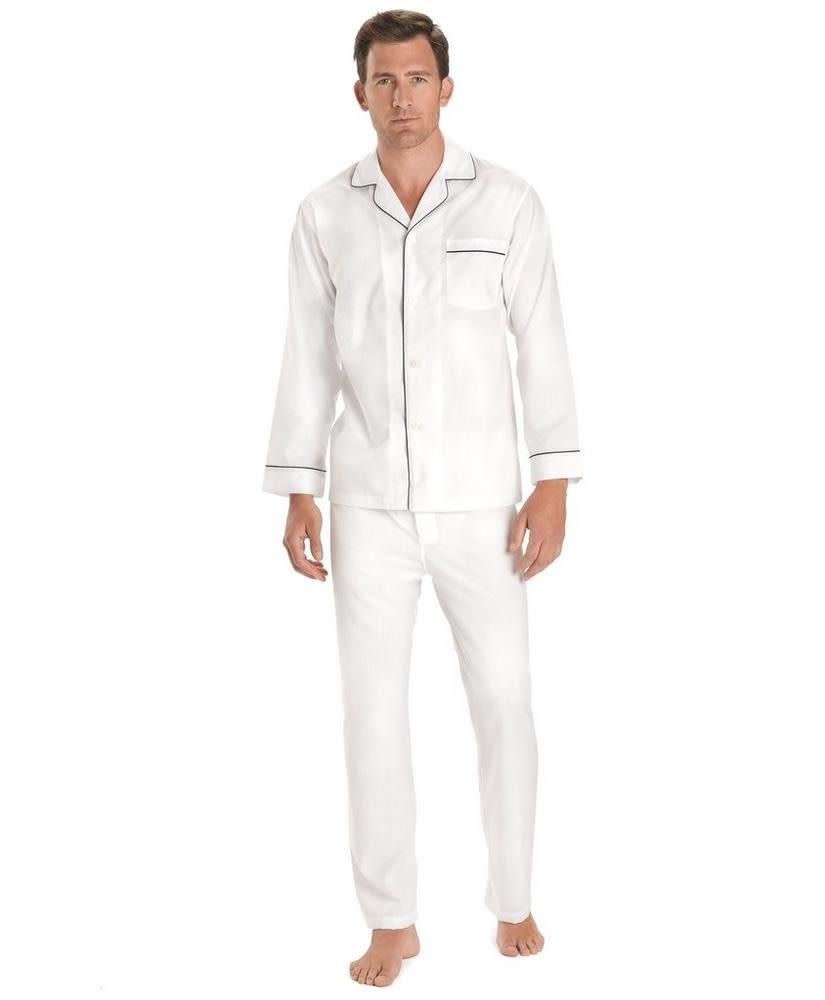 <p><a href="https://go.redirectingat.com?id=74968X1596630&url=https%3A%2F%2Fwww.brooksbrothers.com%2Fwrinkle-resistant-broadcloth-pajamas%2F002B.html&sref=https%3A%2F%2Fwww.menshealth.com%2Fstyle%2Fg26860324%2Fbest-mens-pajamas%2F" rel="nofollow noopener" target="_blank" data-ylk="slk:Shop Now;elm:context_link;itc:0;sec:content-canvas" class="link ">Shop Now</a></p><p>Wrinkle-Resistant Broadcloth Pajamas</p><p>Brooks Brothers</p><p>$118.00</p>